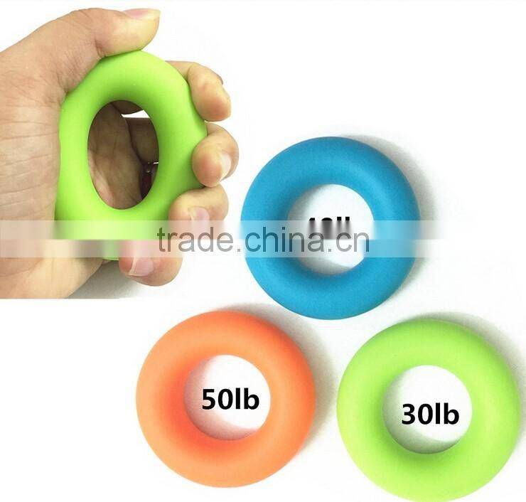 silicone heavy grip hand gripper,hand-muscle developer