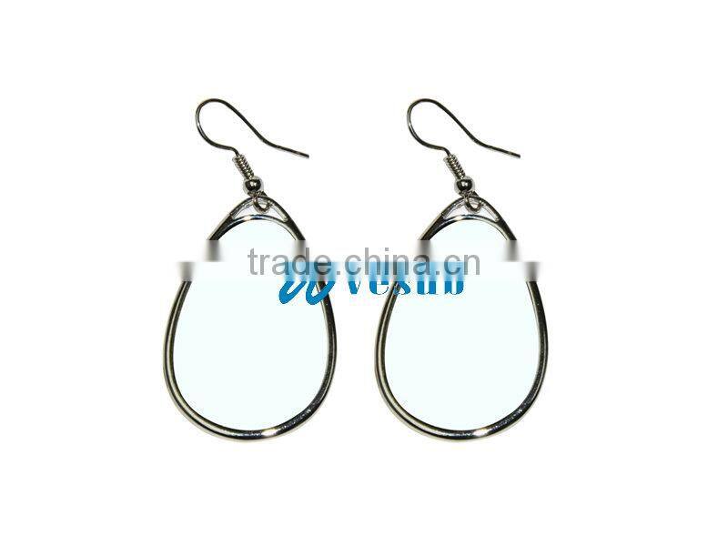Water Drop Sublimation Blank Earring Jewelry