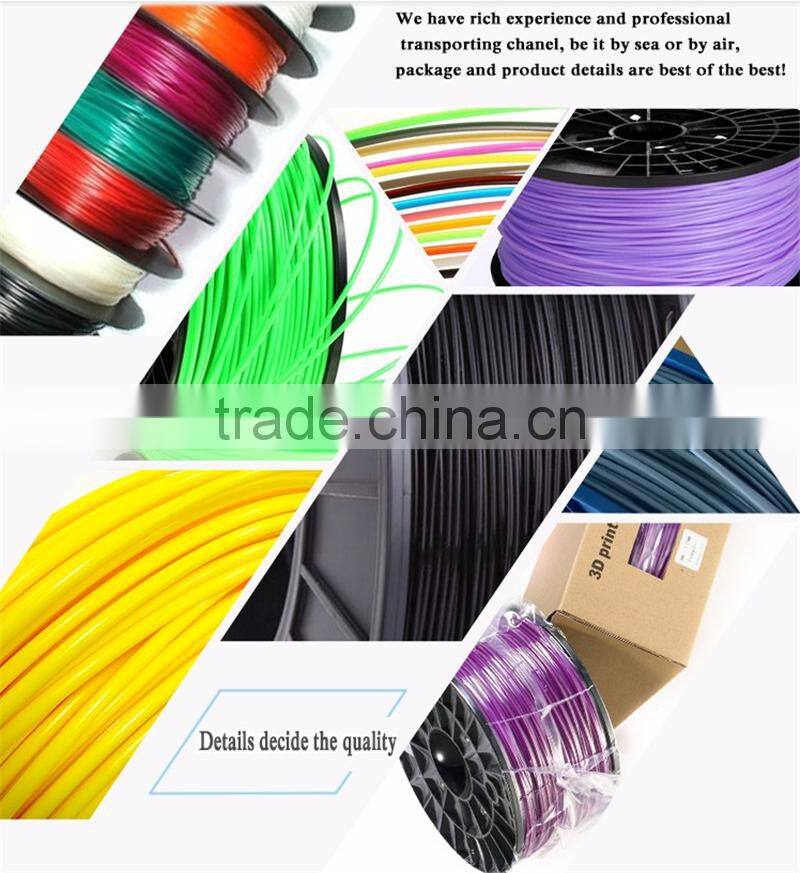2016 hot selling 3d printing pen filaments refill ABS/PLA for 3D pen drawing
