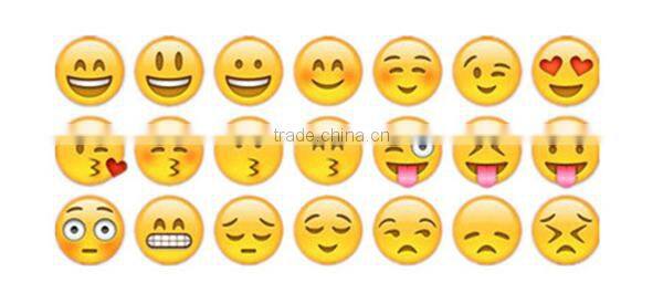 China Custom Plush Emoji Keychain For Sale