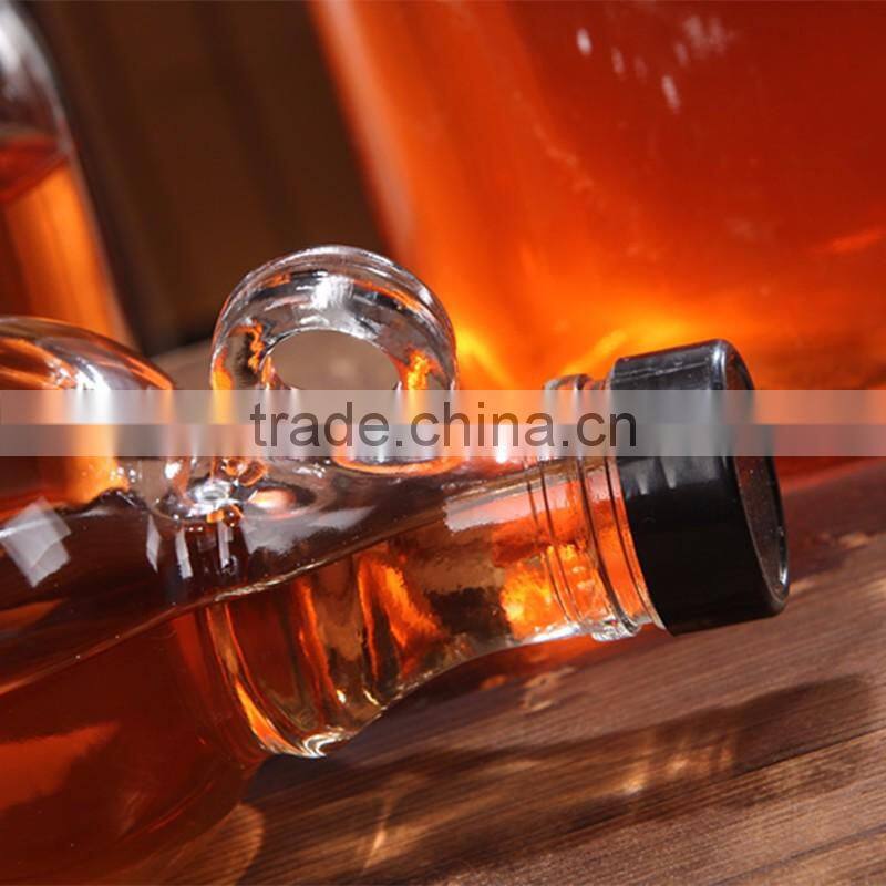 wine container/wine glass pot/ frosted wine container for wine glass pot and white glass pot