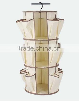 Multipocket hanging container Smart Carousel Organizer