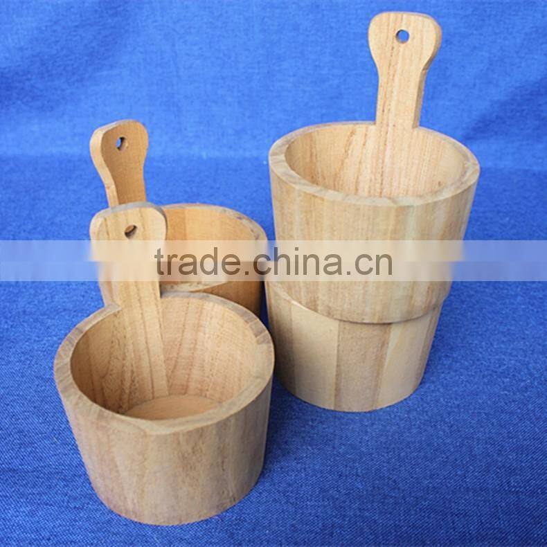 Small wood buckets antique wood bucket wooden bucket for art