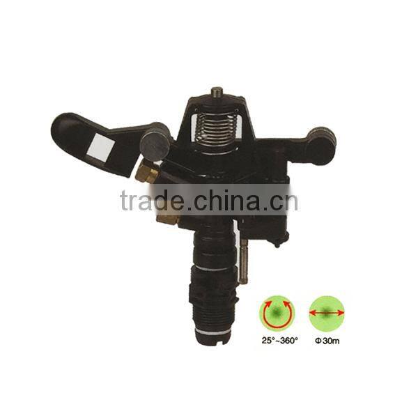 Plastic water irrigation sprinkler gun