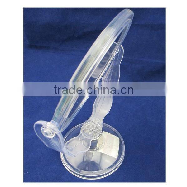 Beautiful round shaped double sides magnifying makeup mirror