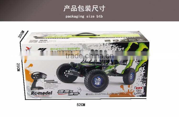 New Product 1:12 electric Rccar, 4WD Remote Control Cross-Country Rock Crawler With Big Wheels, 35km/h High Speed