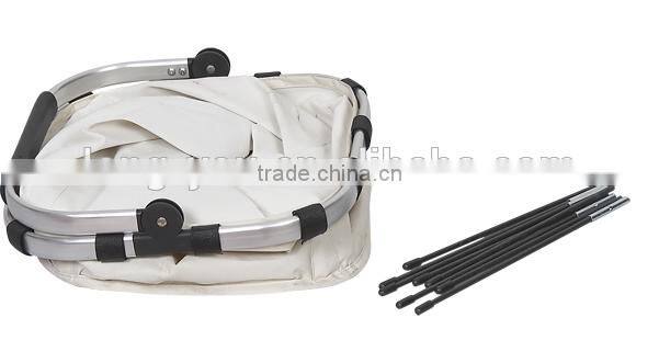 2-compartment Oxford Folding Laundry Hamper Sorter Laundry Basket