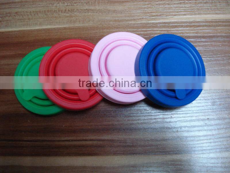 Dongguan mingsheng FDA/LFGB grade silicone folding cup