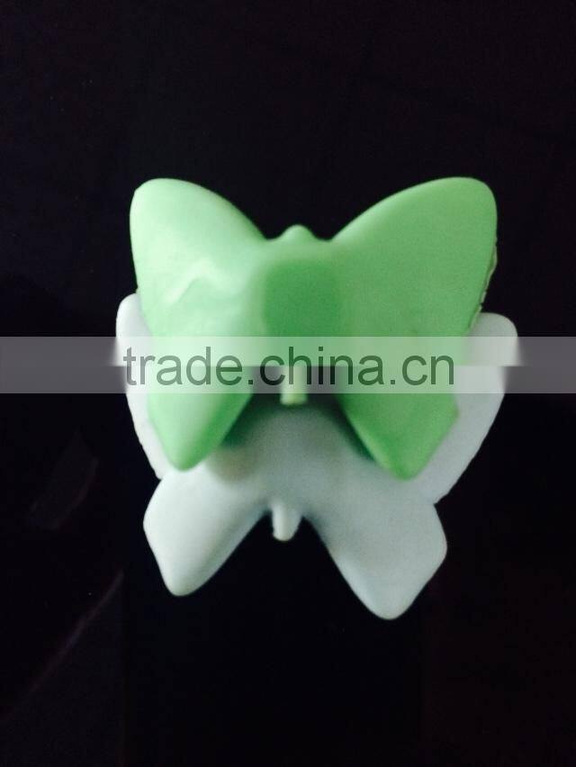 Butterfly DIY environmental protection silicone chopsticks pad for children