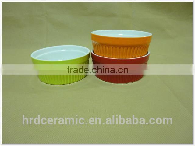 New Product colorful sugar bowl,stoneware pudding bowl,ceramic bowls