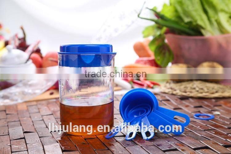Plastic measuring cup 6pcs set/plastic measuring cup set