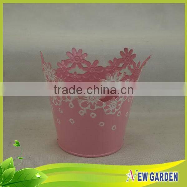 Factory directly sale modern customized metal flower plant pot