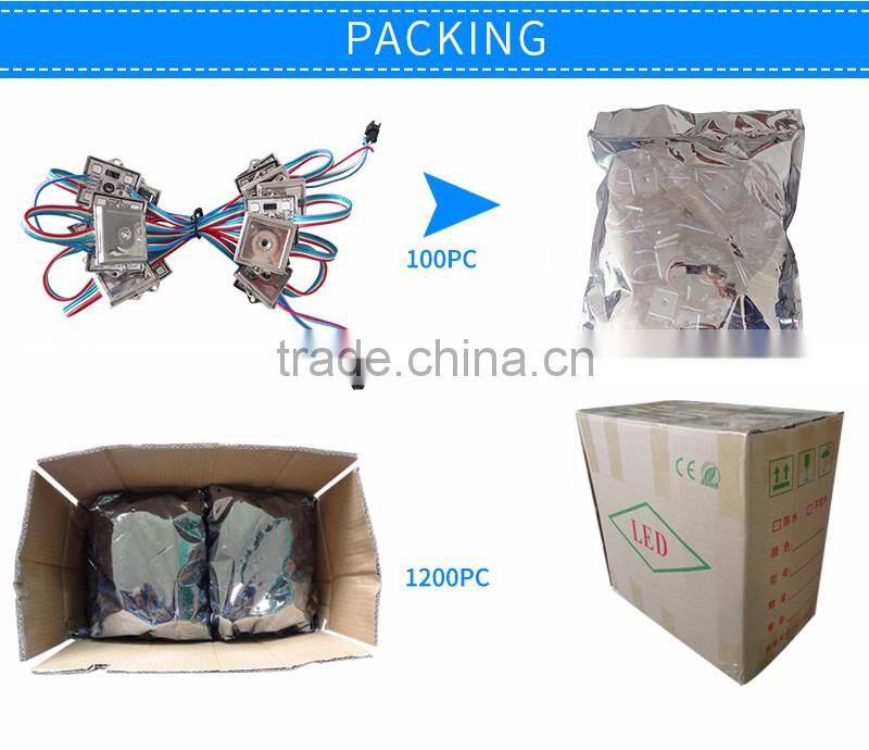 Building decoration LED module full colors 4 pieces LED light