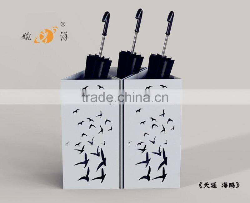 Hot selling indoor hotel round shape iron umbrrella stand