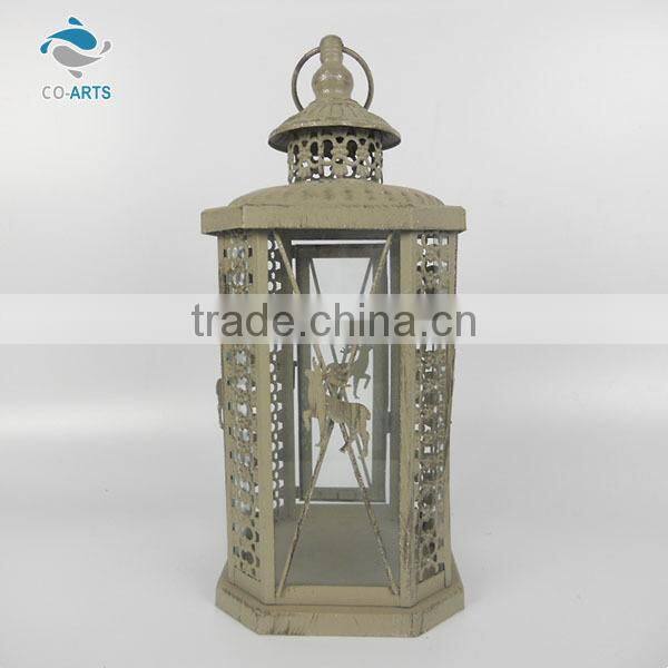 Hot selling stainless steel outdoor lantern candle holders
