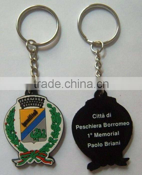 FDA silicone keychain promotion keychain silicone keyring