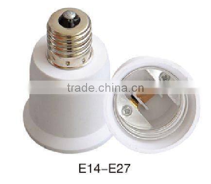 e14 to e27 plastic lamp holder adapter