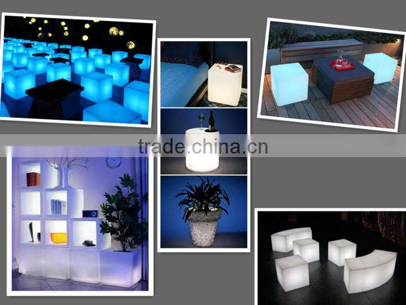 led lighted planter pots/ led flower pot vase lamp/ commercial planters pots/rechargeable led planter YM-FP595966
