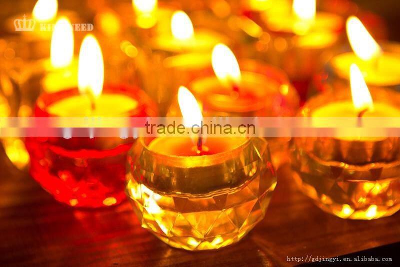 fancy factory direct home decorative plastic candle cup