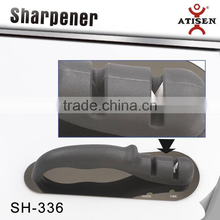 High Quality 2 Stage Stanless Steel holder Knife Sharpener