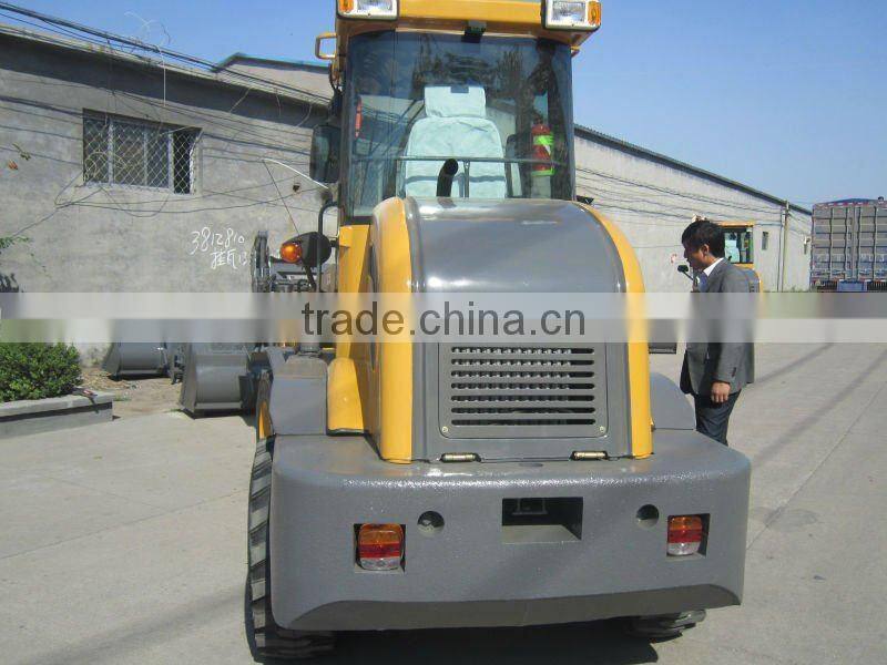 zl12 mini 2 ton wheel loader export Euro market with CE