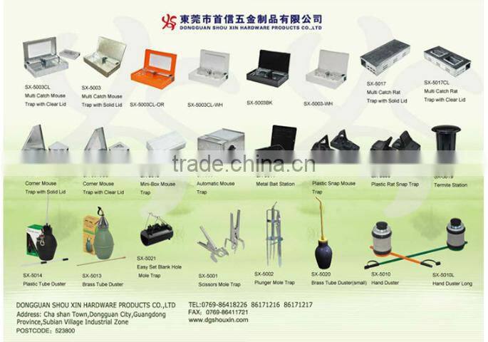 Industrial mouse trap with clear window SX-5003CL