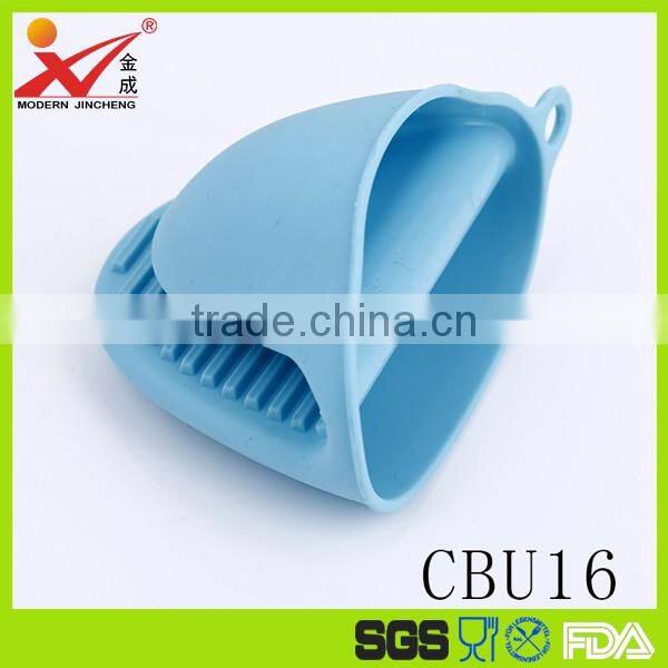 CBU16 Silicone Heat Resistant Grilng BBQ Gloves for cooking , baking