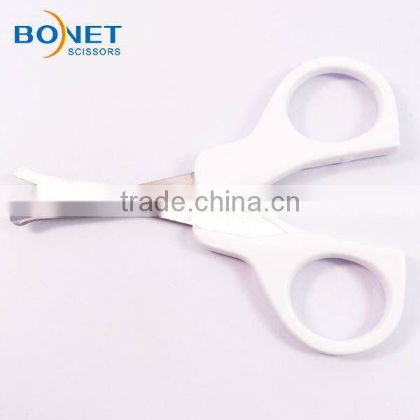 S94002P1 CE qualified beauty care curved scissors baby nail scissors
