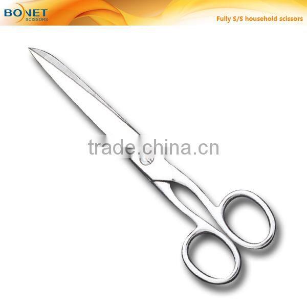 S96017P CE Certificated 5" high quality Fully Stainless Steel household China scissors