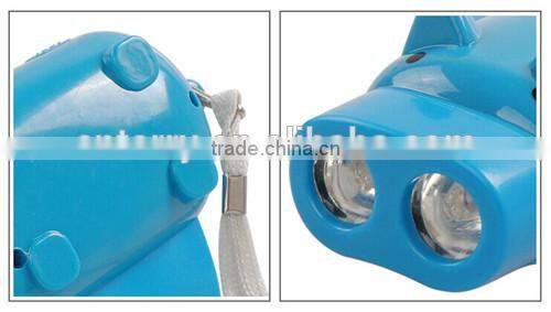 plastic cartoon pig shape squeeze charge torches