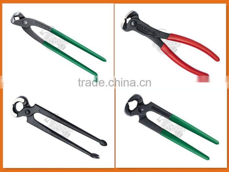 JL2203 hand tool pincers advanced American type drop forged fin fished tower pincer carpenter's pincer