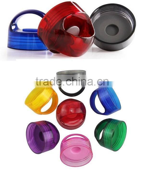 Tritan Plastic BPA Free Fruit Infuser Water Bottle Round Hander 700ml