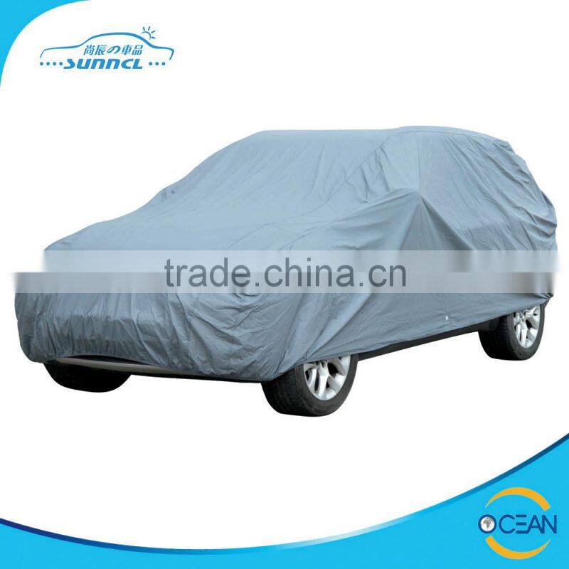 Full Set Plastic Car Cover , Folding Car Body Cover