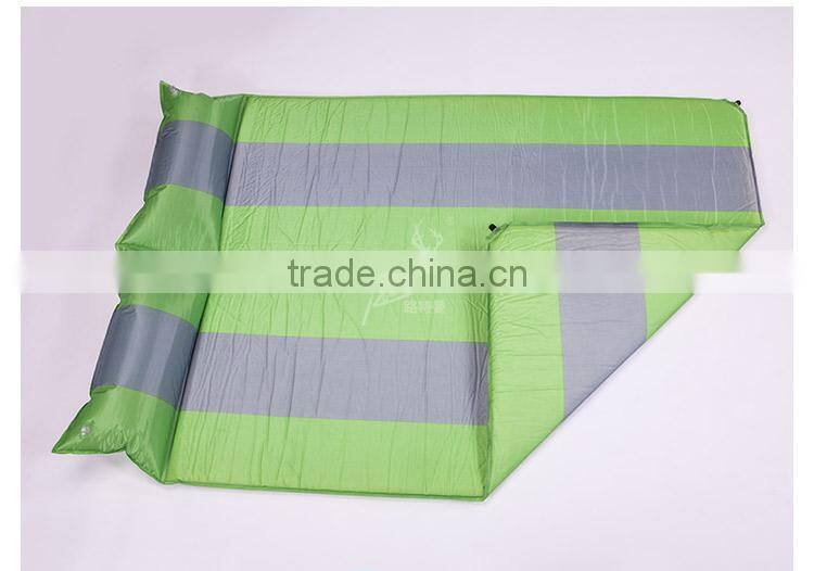 Automatic Inflatable Dampproof Camping Mat With Double Automatic Blow-up Lilo Pillow, Foldable Picnic Mat