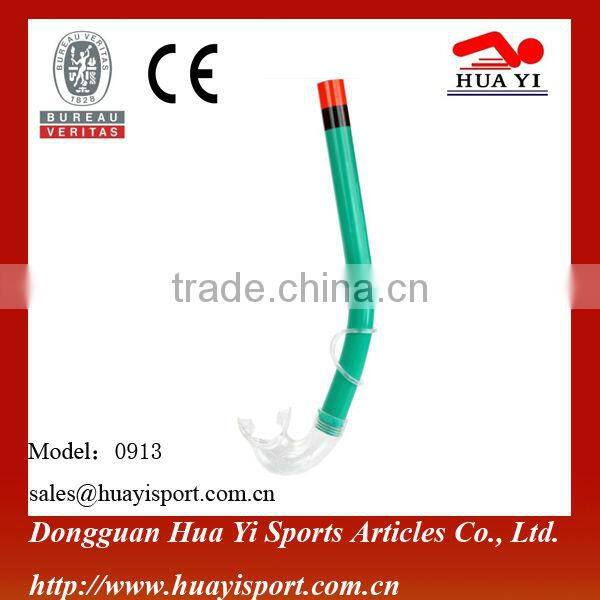 China Manufacturer Scuba Kids PVC Snorkel in Colors