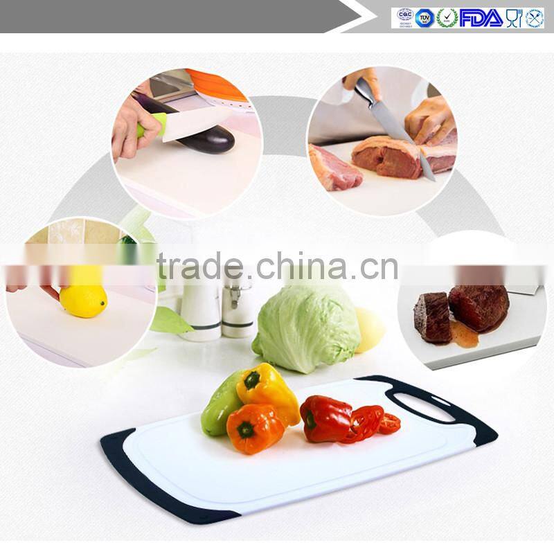 hot selling antimicrobial non slip flexible pp chopping board cutting board set