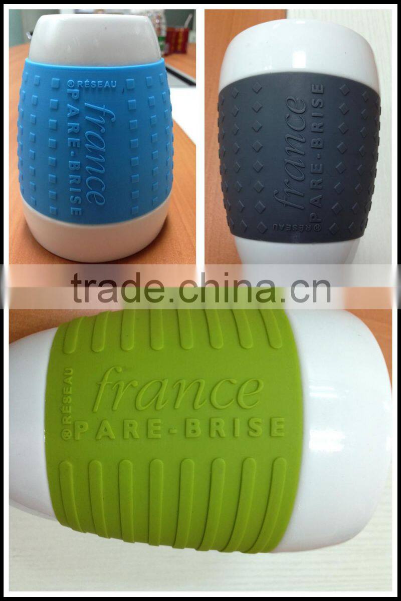 Colorful Heatproof Silicone Cup Sleeve/ Cup Holder
