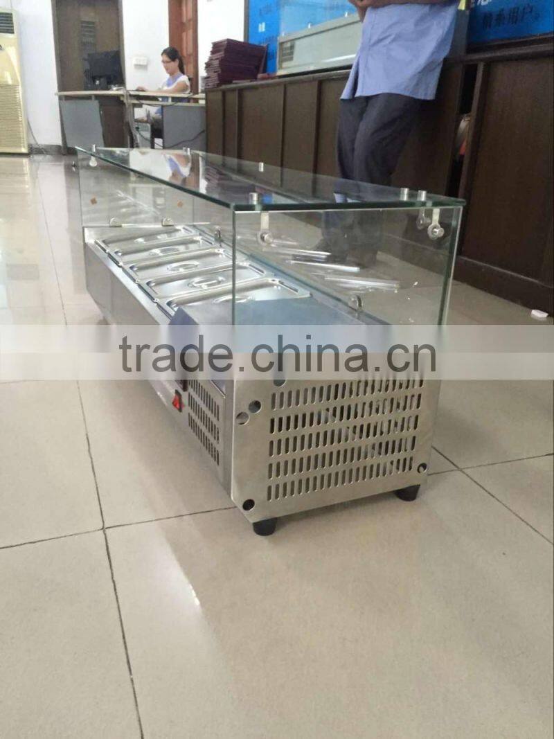 2016 Commercial Counter Top Cold Bain Marie/Luxury Bain Marie