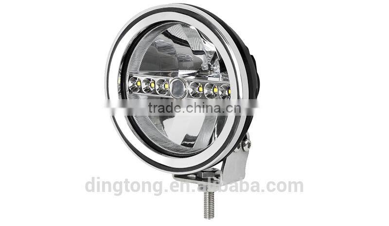 7 Inch Round Led Land Rove r Headlight IP67 Jeep Wrangler DRL led light
