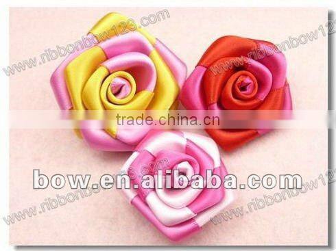 Ribbon artificial rose flowers decoration