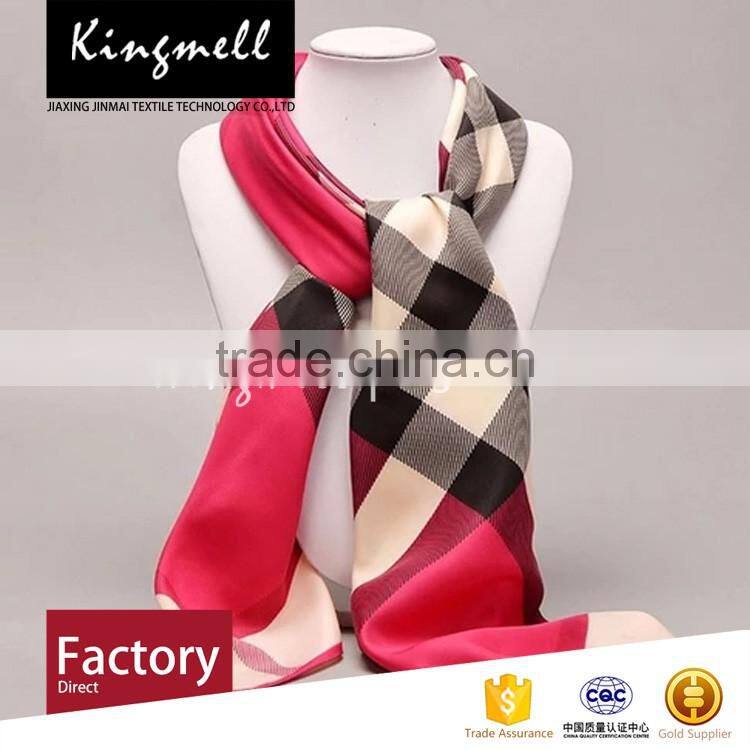 Custom-made silk scarfs 2017 women from Chinese supplier