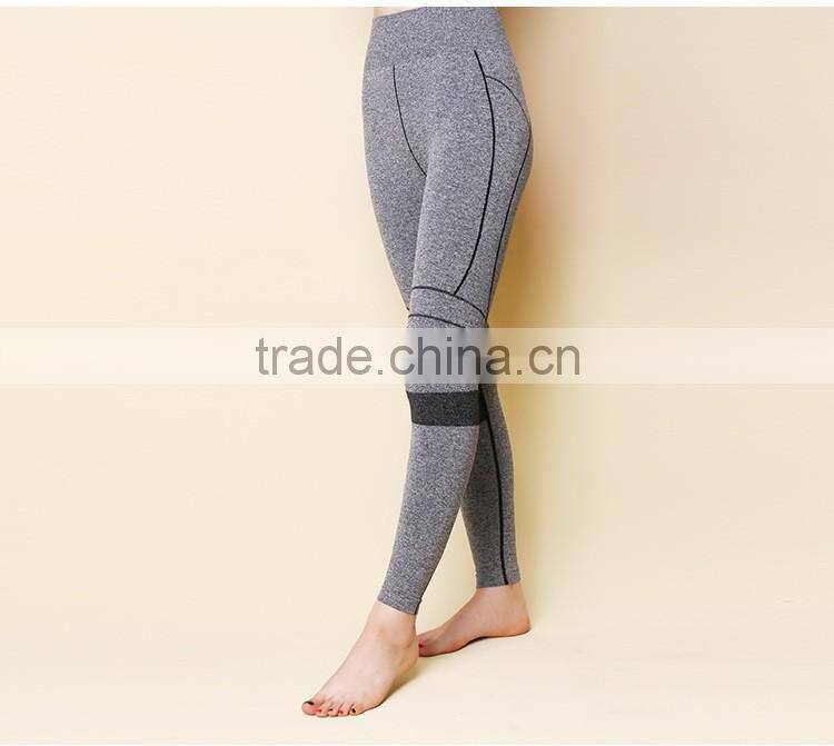 2017 Plus Size Hips Push Up Solid Color Sex Womens Yoga Pants Fitness