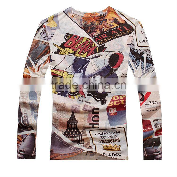 Cheap high quality clothes t shirt dye sublimation t-shirt printing