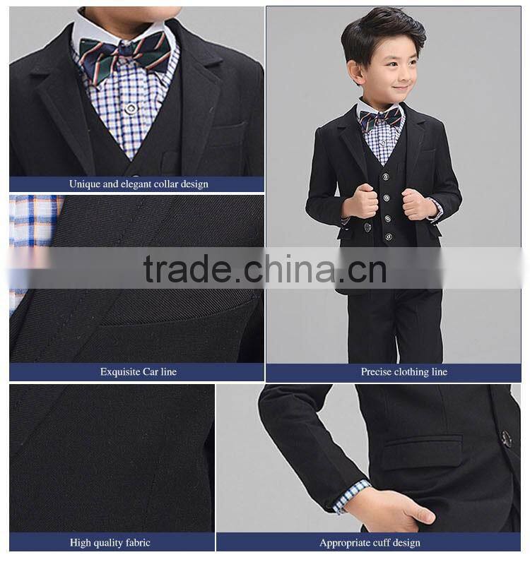 wholesale Boys Pant formal dress black color suit