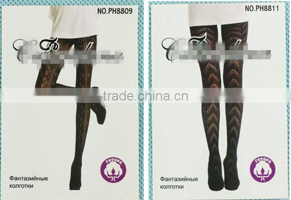 Stock Ladies Cotton Fishnet Pantyhose