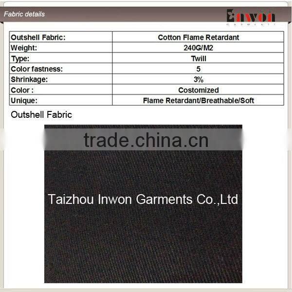 Blue Design Workwear Uniform Safety Fireproof Protective Overalls