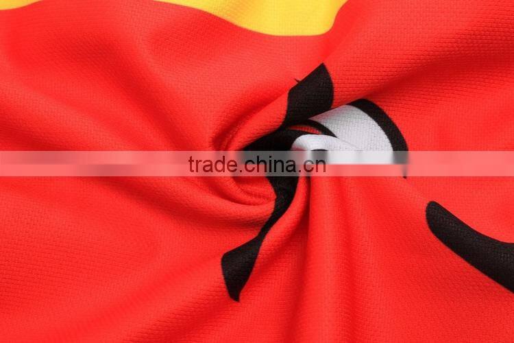 Custom sublimated bike uniforms made in china design sports shirts cycling jersey