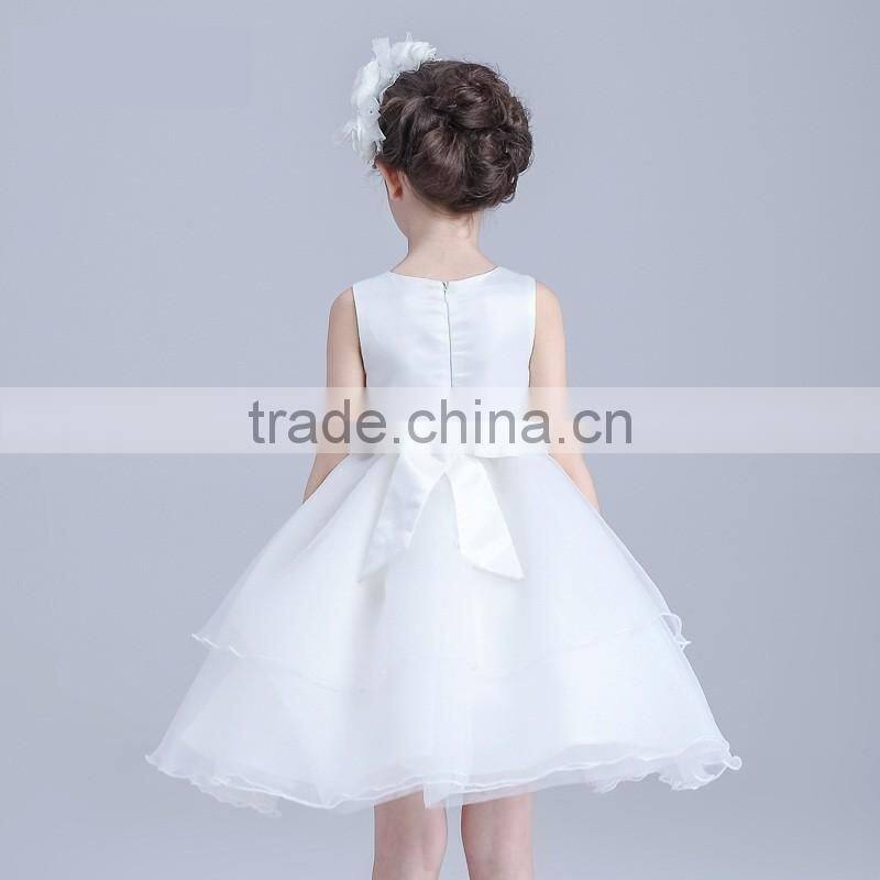 latest dresses design clothing outfit for ruffle summer children dress wholesale cute kid clothes
