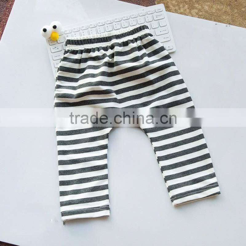 Cheap price factory Wholesale boy wear winter clothes striped cotton kids harem pants