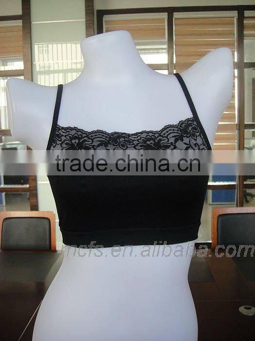 Seamless lace bra ladies underwear straps sexy women's underwear girls sexy tube bra